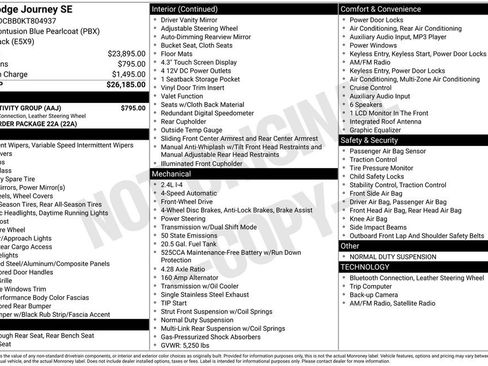 Used 2019 Dodge Journey SE w/ Connectivity Group image 15