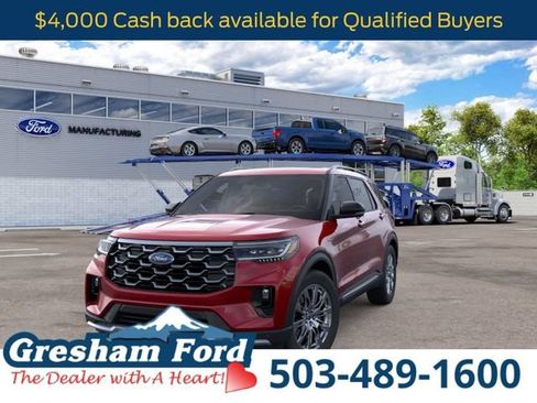 New 2026 Ford Explorer Platinum AWD/4WD image 2