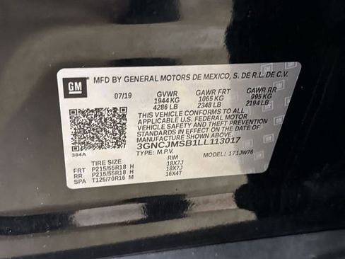 Certified 2020 Chevrolet Trax Premier FWD image 30
