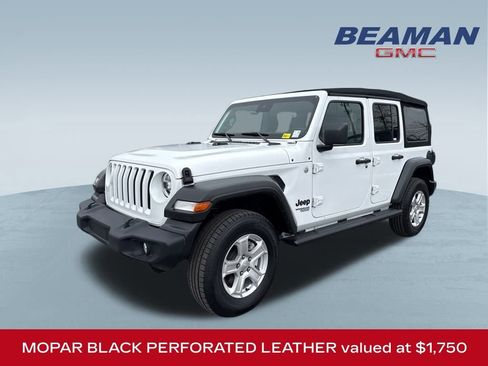 Used 2021 Jeep Wrangler Unlimited Sport image 3
