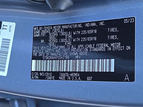 Used 2023 Toyota Highlander XLE image 43