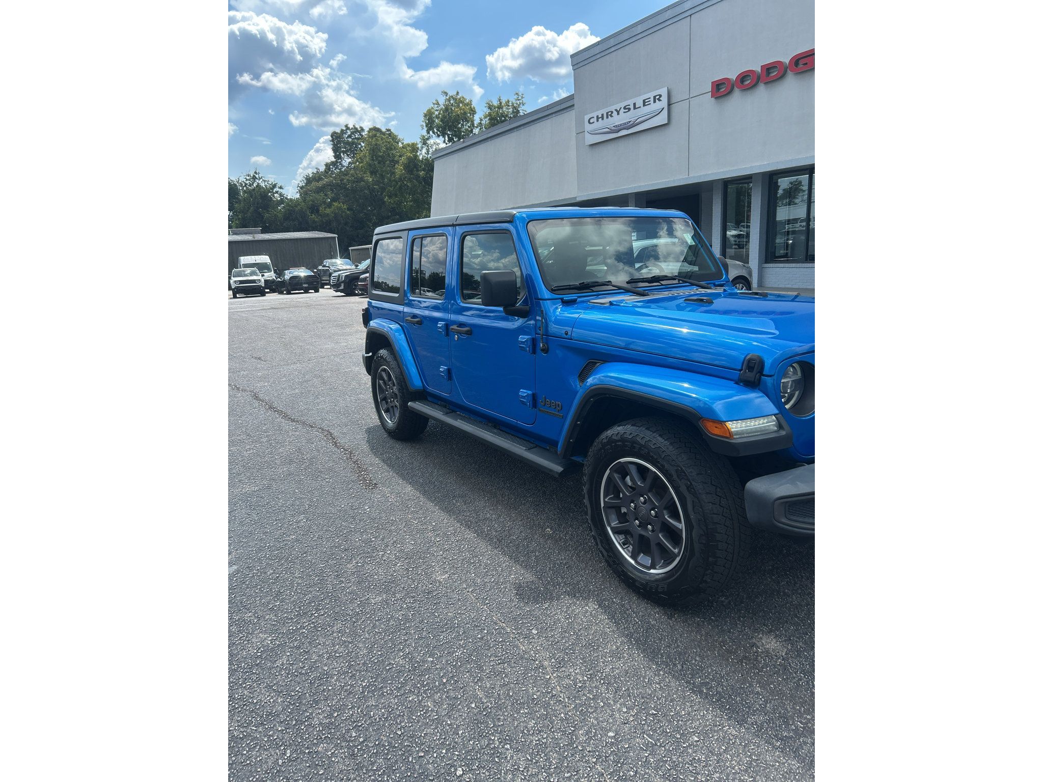 Used 2021 Jeep Wrangler Unlimited Sport AWD/4WD image 2