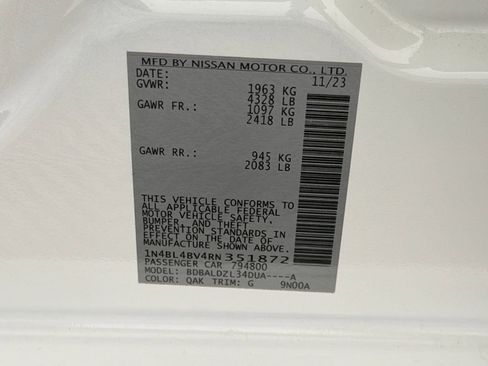 Used 2024 Nissan Altima 2.5 S image 20