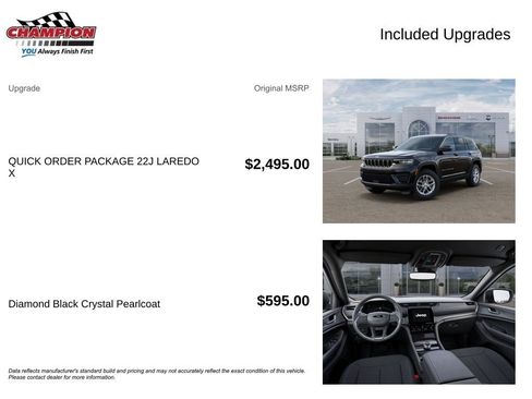 New 2026 Jeep Grand Cherokee Laredo X AWD/4WD image 6