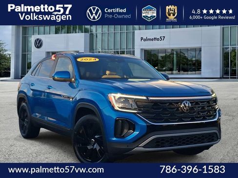 Certified 2024 Volkswagen Atlas Cross Sport SE FWD image 1