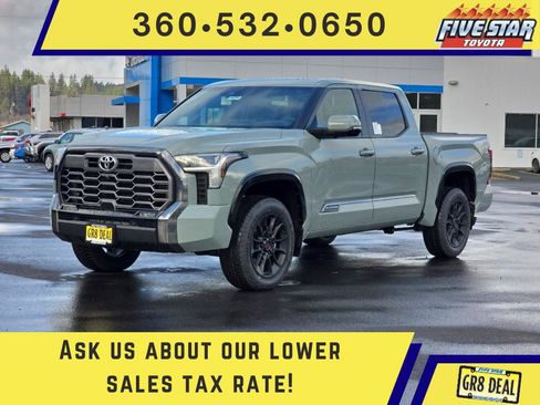 New 2026 Toyota Tundra Platinum image 1