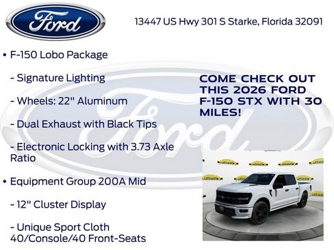 New 2026 Ford F150 STX AWD/4WD image 15