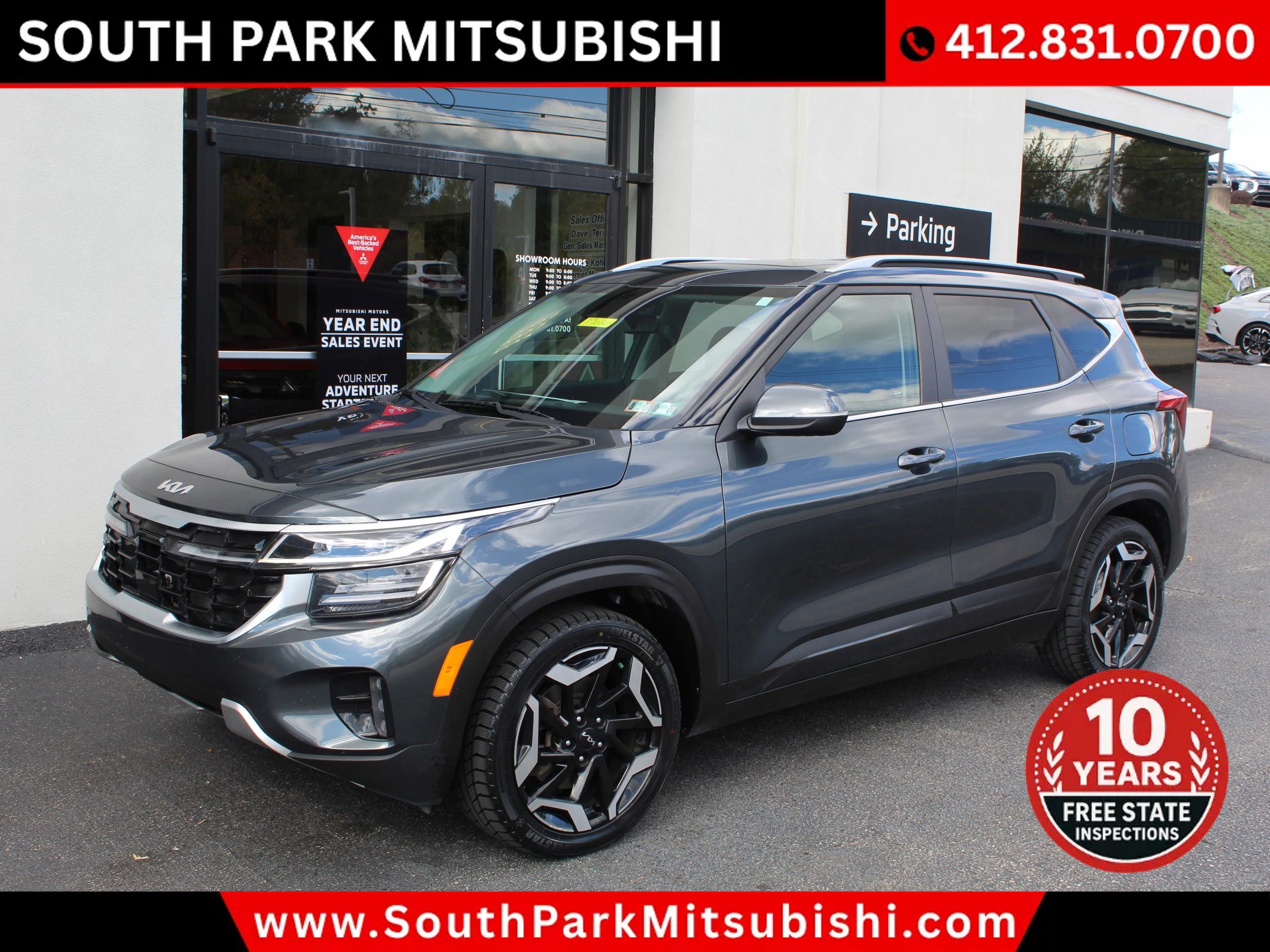 Used 2024 Kia Seltos SX w/ SX Sunroof Package AWD/4WD image 2