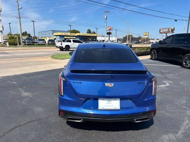 Used 2023 Cadillac CT4 Sport w/ LPO, ONYX Package RWD image 7