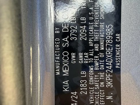 Used 2024 Kia Forte LXS FWD image 26