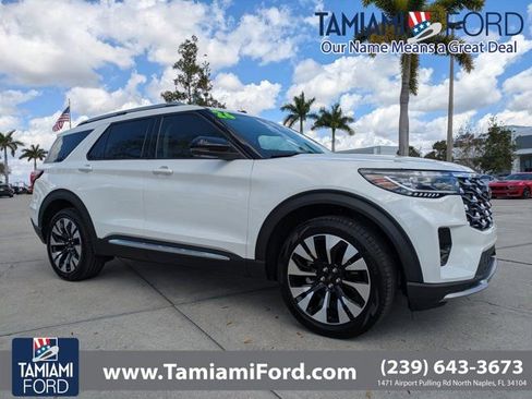 Certified 2026 Ford Explorer Platinum w/ LUX Leather Package image 1