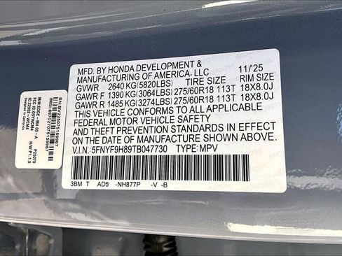 New 2026 Honda Passport TrailSport Elite image 8