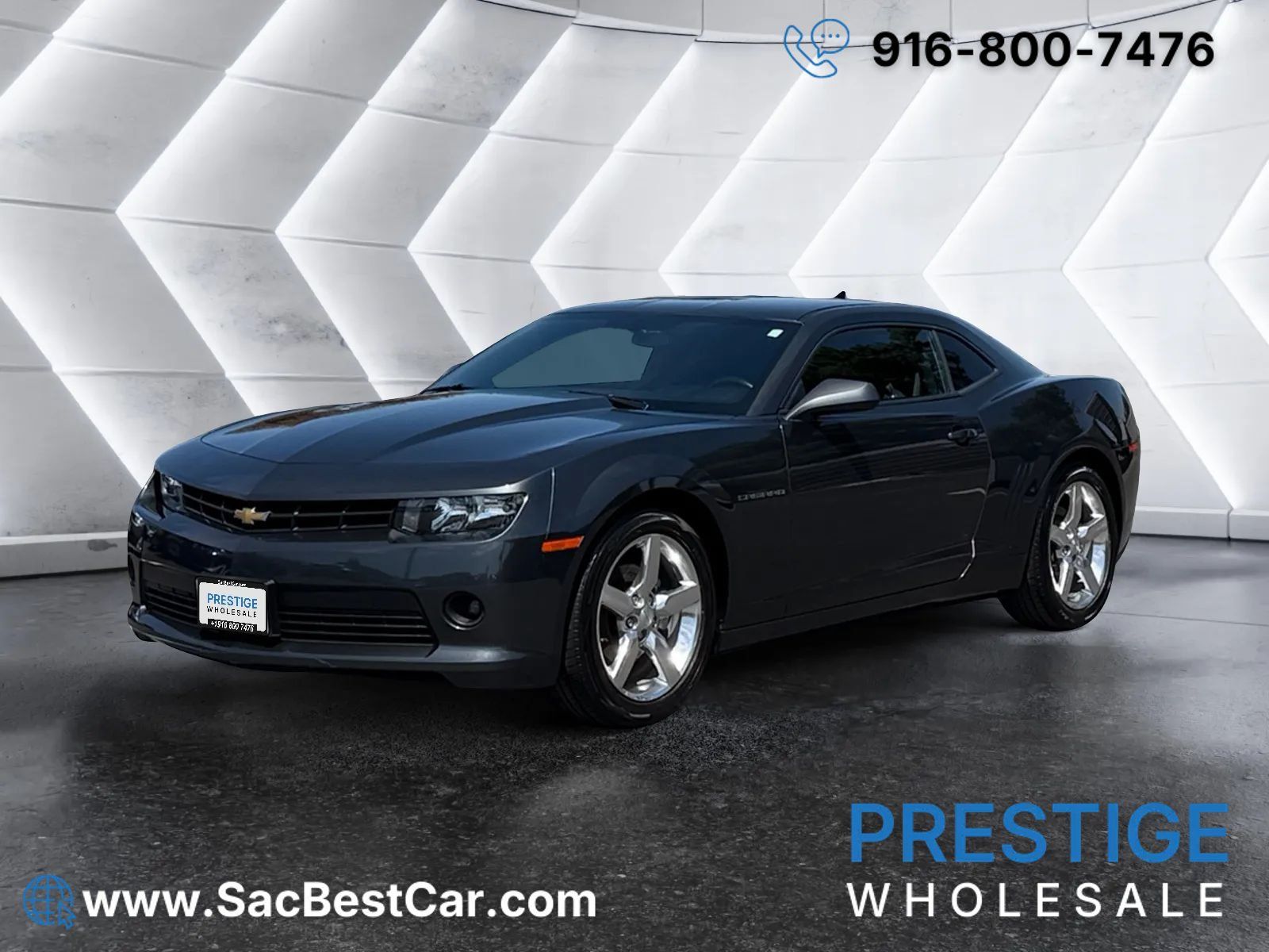 Used 2015 Chevrolet Camaro LT w/ Rear Vision Package RWD image 1