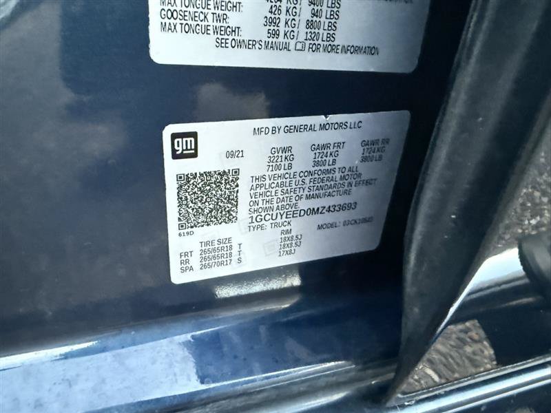 Used 2021 Chevrolet Silverado 1500 RST AWD/4WD image 39