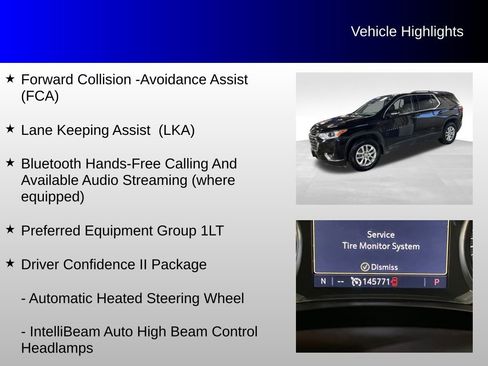 Used 2020 Chevrolet Traverse LT w/ Driver Confidence II Package image 4