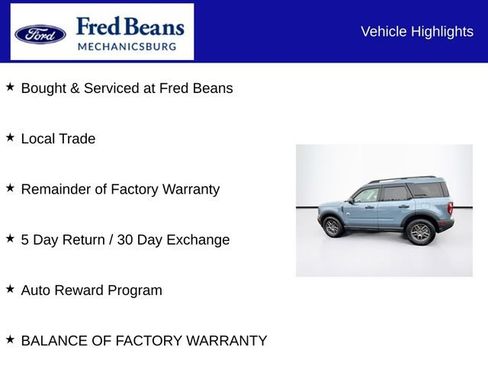 Used 2025 Ford Bronco Sport Big Bend AWD/4WD image 7