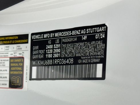 Used 2024 Mercedes-Benz CLE 450 4MATIC Coupe w/ Driver Assistance Package image 45