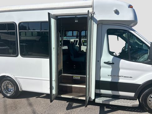 Used 2019 Ford Transit 350 156 DRW w/ Shuttle Bus Prep Package RWD image 21