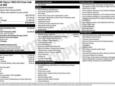 Used 2023 GMC Sierra 1500 AT4 w/ AT4 Premium Package AWD/4WD image 37