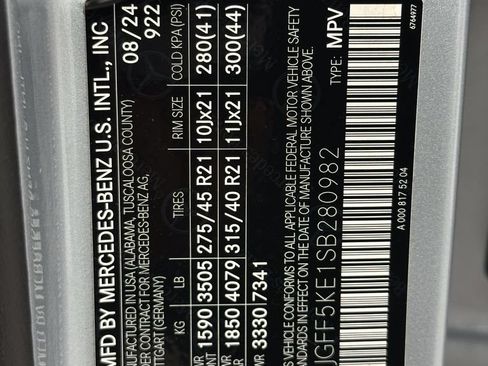 Certified 2025 Mercedes-Benz GLS 450 4MATIC image 38