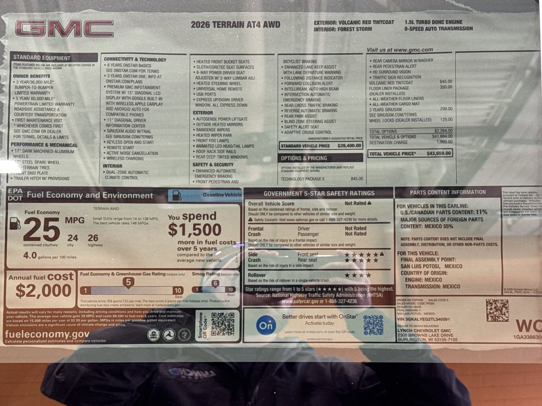 New 2026 GMC Terrain AT4 w/ Technology Package II AWD/4WD image 38
