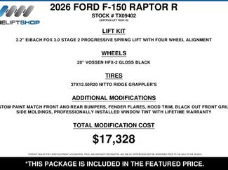 Used 2026 Ford F150 Raptor w/ Equipment Group 803A Raptor R AWD/4WD video 2