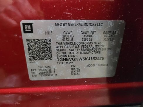 Used 2019 Chevrolet Traverse LT AWD/4WD image 33
