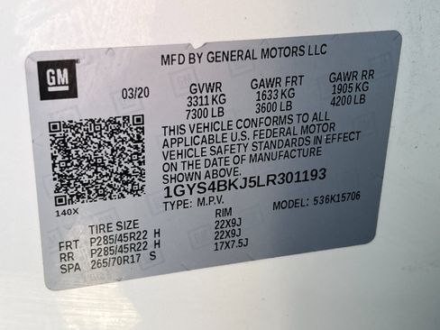 Used 2020 Cadillac Escalade Luxury AWD/4WD image 31