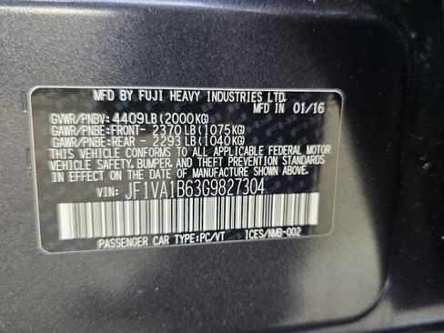 Used 2016 Subaru WRX image 16
