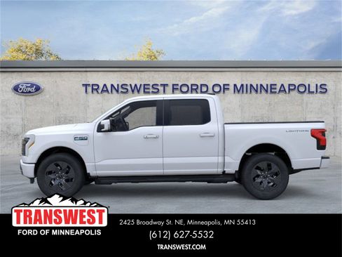 New 2025 Ford F150 Lightning Lariat w/ Max Trailer Tow Package image 3