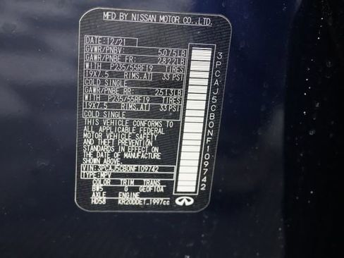 Used 2022 INFINITI QX50 Essential image 30