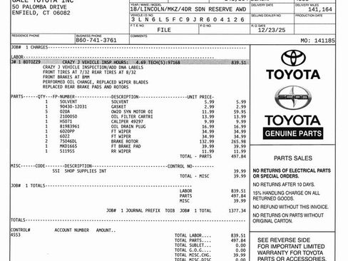 Used 2018 Lincoln MKZ Reserve w/ Drivers Package image 11