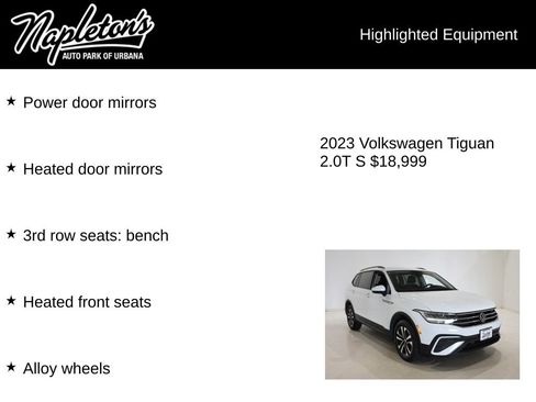 Used 2023 Volkswagen Tiguan S FWD image 16