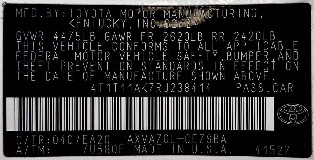 Certified 2024 Toyota Camry SE w/ Cold Weather Package FWD image 23