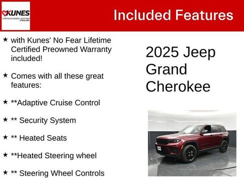 Used 2025 Jeep Grand Cherokee Altitude AWD/4WD image 4