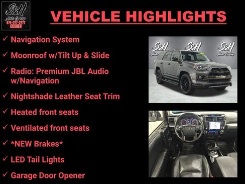 Used 2020 Toyota 4Runner Nightshade image 3