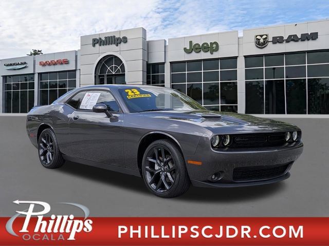 Certified 2023 Dodge Challenger SXT w/ Blacktop Package RWD image 1