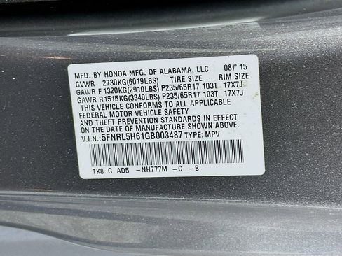 Used 2016 Honda Odyssey EX-L image 33