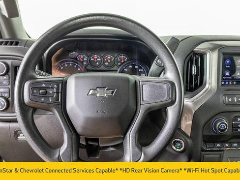 Used 2024 Chevrolet Silverado 1500 Custom w/ Dark Appearance Package AWD/4WD image 31