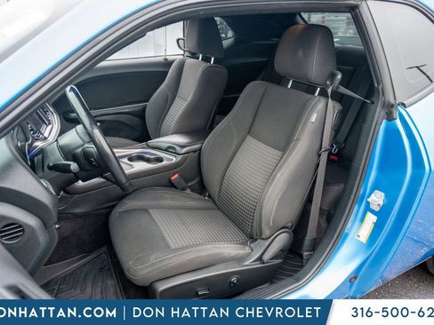 Used 2018 Dodge Challenger SXT w/ Blacktop Package RWD image 3