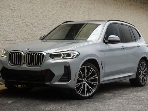 Used 2022 BMW X3 xDrive30i w/ M Sport Package 2 AWD/4WD image 2