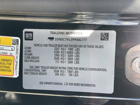 Used 2023 Chevrolet Tahoe High Country w/ Premium Package 2 image 12