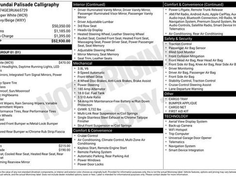 Used 2024 Hyundai Palisade Calligraphy image 6