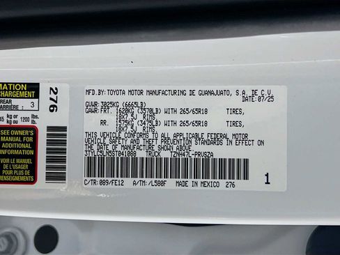 New 2025 Toyota Tacoma TRD Sport image 20