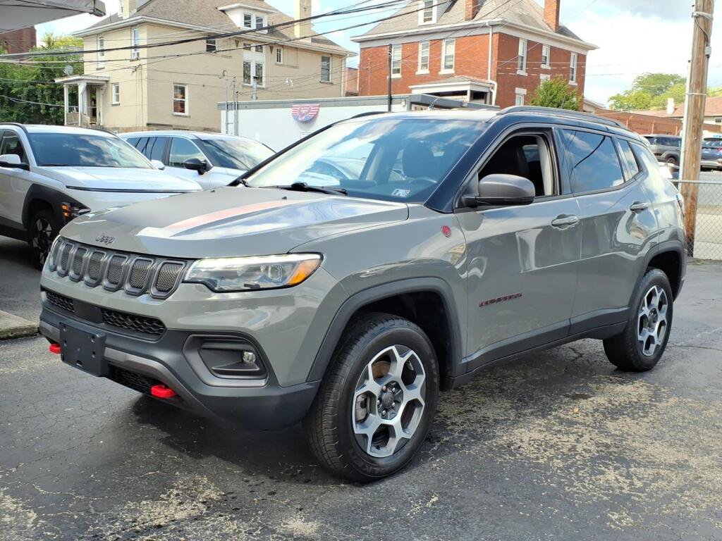 Used 2022 Jeep Compass Trailhawk w/ Trailhawk Elite Group AWD/4WD image 1