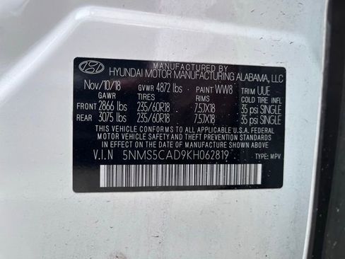 Used 2019 Hyundai Santa Fe Limited image 14