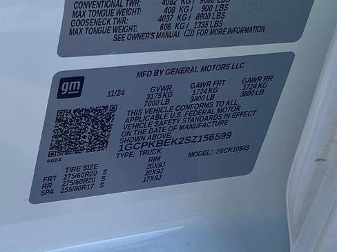 Used 2025 Chevrolet Silverado 1500 Custom image 36