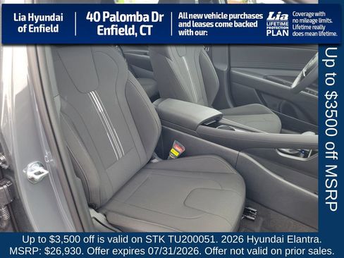 New 2026 Hyundai Elantra SEL Sport Premium FWD image 34