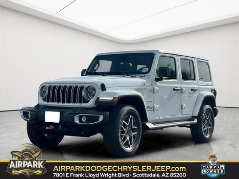 Certified 2024 Jeep Wrangler Unlimited Sahara w/ Technology Group AWD/4WD image 1