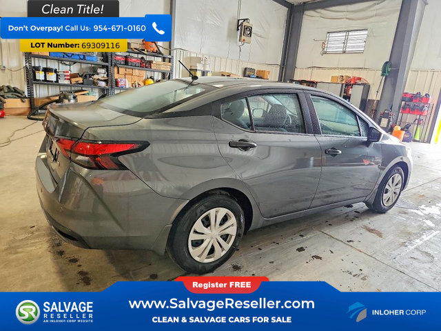 Used 2025 Nissan Versa S w/ Trunk Package FWD image 4